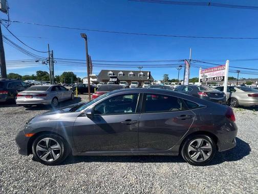 Modern Steel Metallic 2020 Honda Civic LX