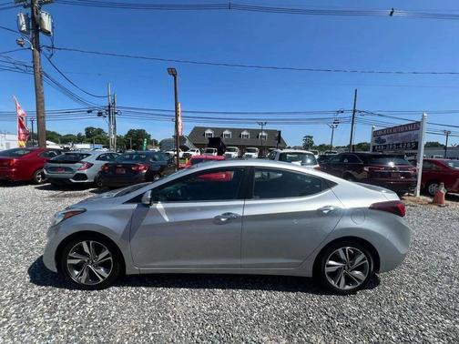 Radiant Silver 2014 Hyundai ELANTRA Limited