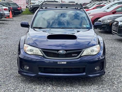 Blue 2014 Subaru Impreza WRX Base