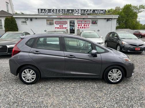 Modern Steel Metallic 2015 Honda Fit LX