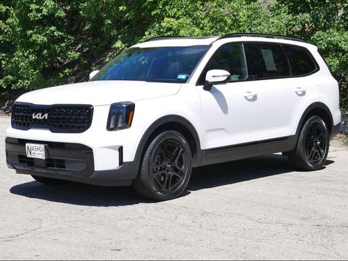 Glacial White Pearl 2024 Kia Telluride EX X-Line