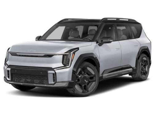 Wolf Gray/Ebony Black Roof 2026 Kia EV9 GT-Line