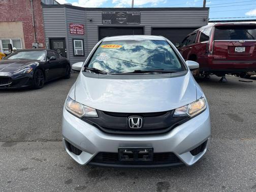 Alabaster Silver Metallic 2015 Honda Fit LX