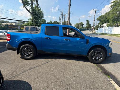 Blue 2022 Ford Maverick XLT