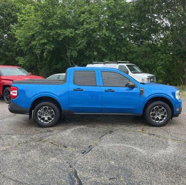 Blue 2022 Ford Maverick XLT