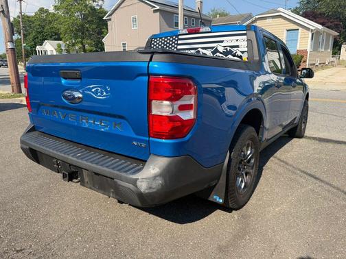 Blue 2022 Ford Maverick XLT