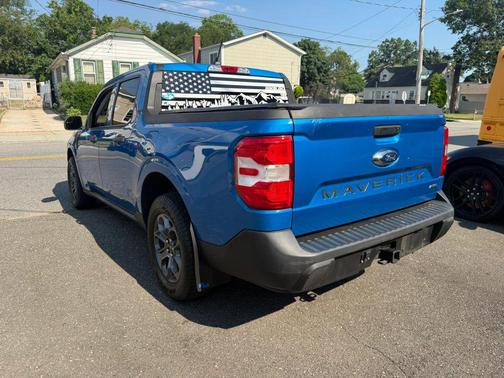 Blue 2022 Ford Maverick XLT