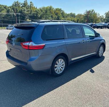 Blue 2015 Toyota Sienna XLE