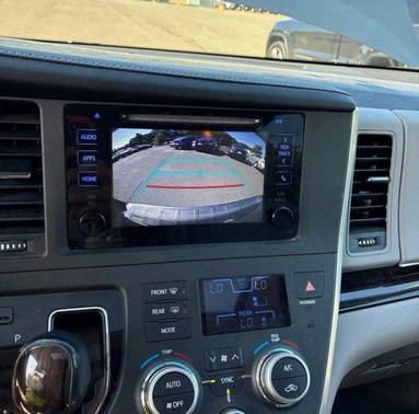 Blue 2015 Toyota Sienna XLE