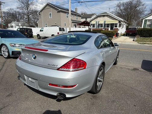 Silver 2009 BMW 650 650i Coupe 2D