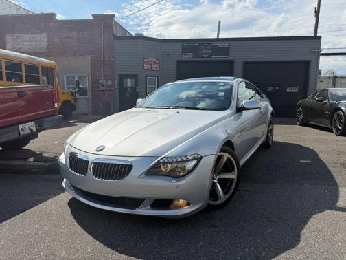 Silver 2009 BMW 650 650i Coupe 2D