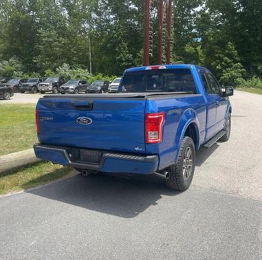Blue 2016 Ford F-150 XLT