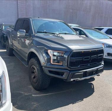 Gray 2017 Ford F-150 Raptor