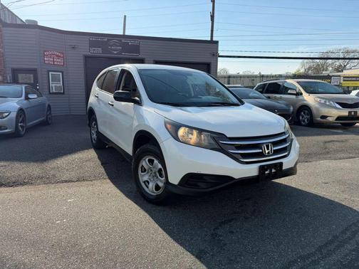 White Diamond Pearl 2013 Honda CR-V LX