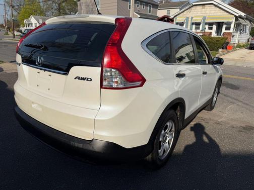 White Diamond Pearl 2013 Honda CR-V LX