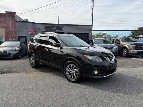Super Black 2015 Nissan Rogue SL