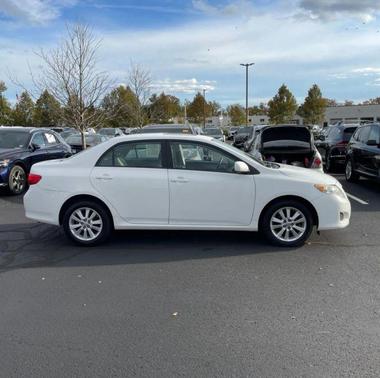 Super White 2010 Toyota Corolla S