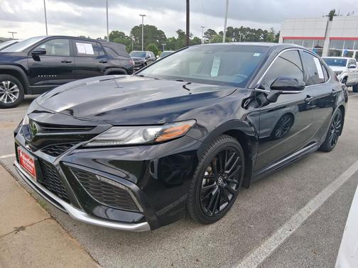 Midnight Black Metallic 2023 Toyota Camry XSE