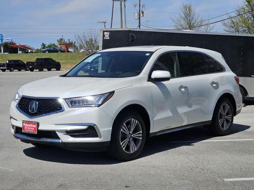White Diamond Pearl 2019 Acura MDX 3.5L