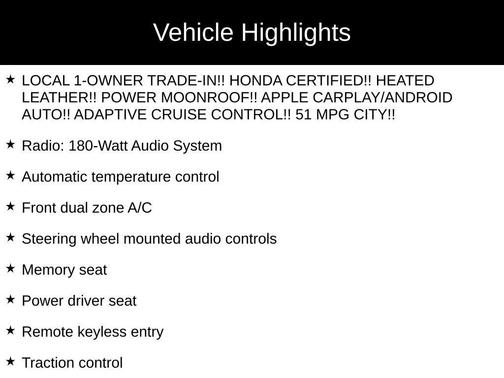 2023 Honda Accord Hybrid EX-L