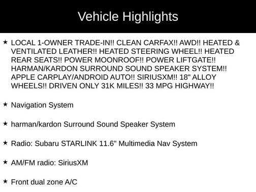 2020 Subaru Outback Touring