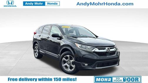 Crystal Black Pearl 2018 Honda CR-V EX-L