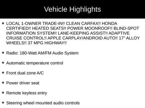 2024 Honda Accord EX