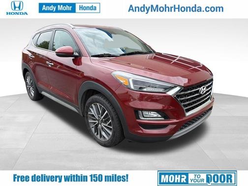Red 2019 Hyundai TUCSON Limited