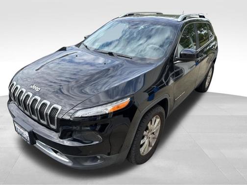 Diamond Black 2017 Jeep Cherokee Limited