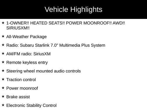 2016 Subaru Forester 2.5i Premium