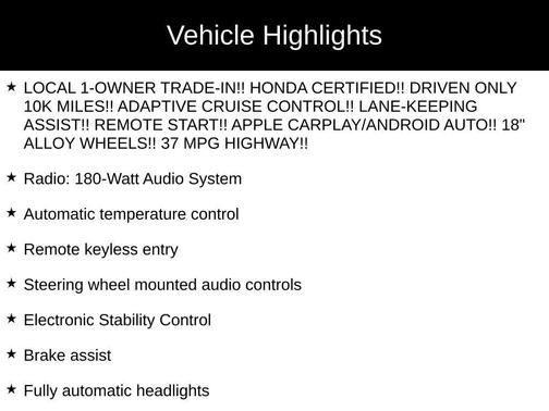 2024 Honda Civic Sport