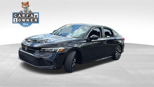 Crystal Black Pearl 2023 Honda Civic EX