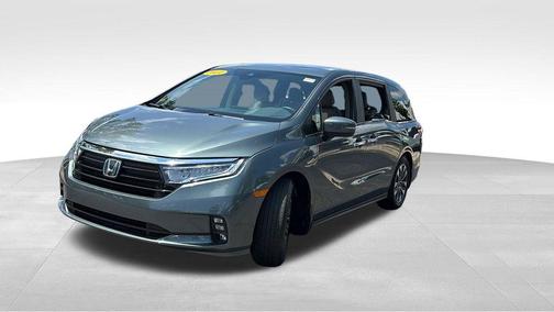 Forest Mist Metallic 2021 Honda Odyssey EX-L