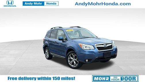 Quartz Blue Pearl 2016 Subaru Forester 2.5i Touring