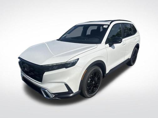 Platinum White Pearl 2026 Honda CR-V Hybrid Sport Touring