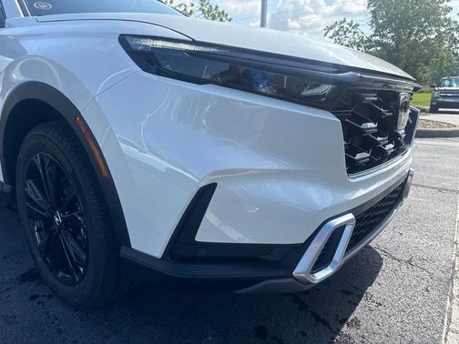 Platinum White Pearl 2026 Honda CR-V Hybrid Sport Touring
