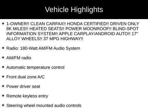 2024 Honda Accord EX