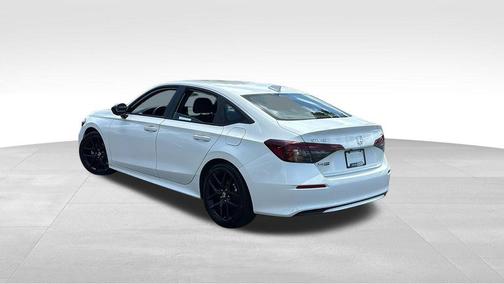 Platinum White Pearl 2025 Honda Civic Sport