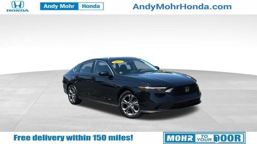 Crystal Black Pearl 2023 Honda Accord EX