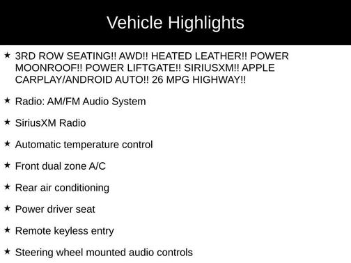 Crystal Black Pearl 2017 Honda Pilot EX-L