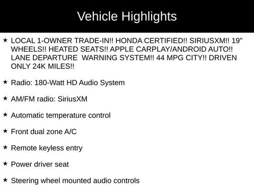 2022 Honda Accord Hybrid Sport