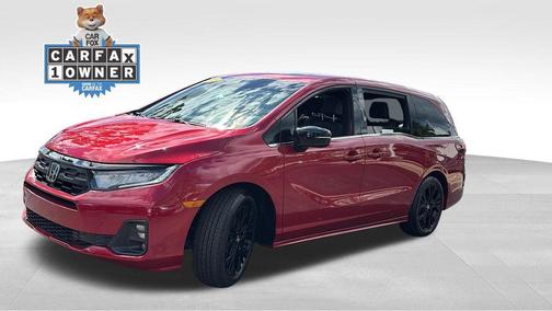 Radiant Red Metallic II 2025 Honda Odyssey Sport-L