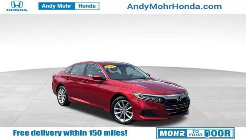 Radiant Red Metallic 2021 Honda Accord LX 1.5T