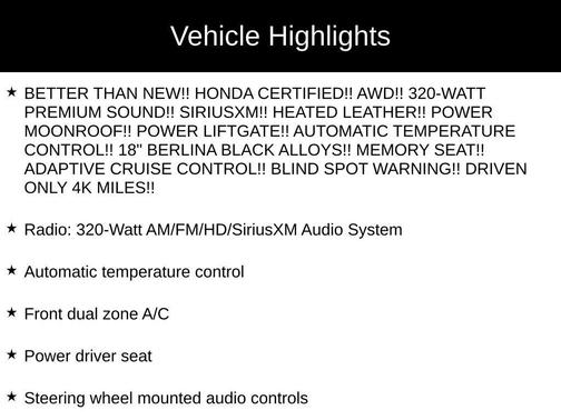 2025 Honda CR-V Hybrid Sport-L