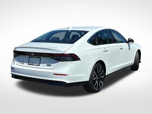 Platinum White Pearl 2025 Honda Accord Hybrid Touring