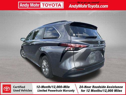 Predawn Gray Mica 2021 Toyota Sienna XLE 7 Passenger