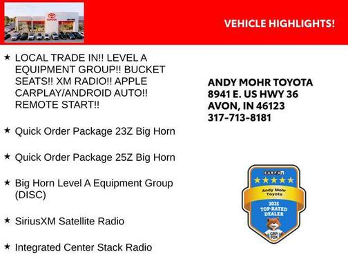 2022 RAM 1500 Big Horn/Lone Star