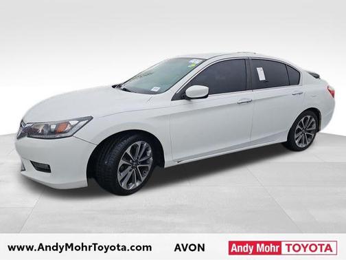 White Orchid Pearl 2015 Honda Accord Sport