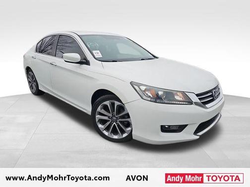 White Orchid Pearl 2015 Honda Accord Sport