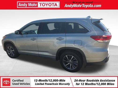 Celestial Silver Metallic 2018 Toyota Highlander XLE